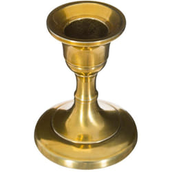Atmosphera - Bougeoir métal doré H7,5cm créateur d'intérieur