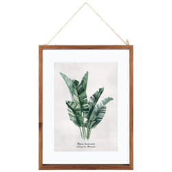 Cadre en Verre Feuilles 38 x 48