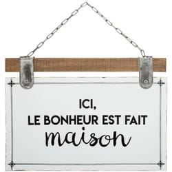 Plaque Citation 35x25cm Atmosphera créateur d'intérieur