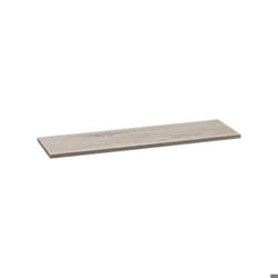 Étagère murale - FIVE - Twinfix 58 cm - Bois MDF - Couleur Naturel - Dimensions 58x18x12 cm
