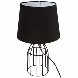 Atmosphera - Lampe filaire Moca métal noir H35cm créateur d'intérieur