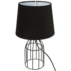 Atmosphera - Lampe filaire Moca métal noir H35cm créateur d'intérieur