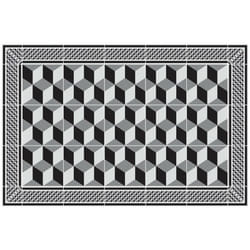 Atmosphera - Tapis Vinyl mosaïque 50x75cm créateur d'intérieur