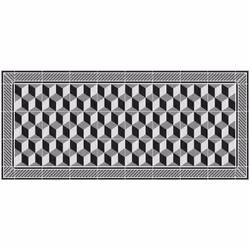 Très joli dans une cuisine ou dans une entrée, vous craquerez pour le tapis vinyle Mosaïque 50x112 d'Atmosphera. Ce tapis en ...