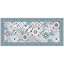 Très joli dans une cuisine ou dans une entrée, vous craquerez pour le tapis vinyle Mosaïque 50x112 d'Atmosphera. Ce tapis en ...