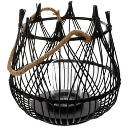 Atmosphera - Lanterne panier Terre H31cm créateur d'intérieur