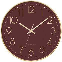 Atmosphera - Horloge 3D Laure gold D30cm créateur d'intérieur