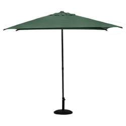 Hesperide - Parasol droit carré Soya vert olive D2,5x2,5m en acier - Hespéride