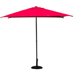 Hesperide - Parasol droit carré Soya grenade D2,5x2,5m en acier - Hespéride