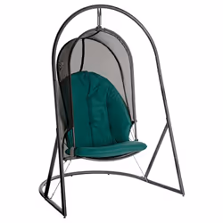 Fauteuil suspendu extérieur en alu Pacha Entrez dans un cocon de bien-être avec le fauteuil suspendu Pacha. Grâce à son mouve ...