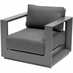 Parfait pour créer une ambiance propice à la détente en été, le fauteuil de salon de jardin "ALLURE" Hespéride joue la carte  ...