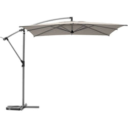 Hesperide - Parasol déporté carré Manoa Taupe - 2,5 x 2,5 m - Hespéride