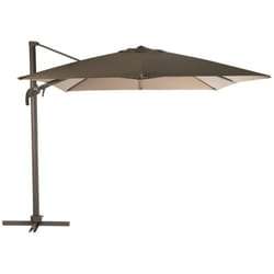 Hesperide - Parasol décentré Eléa inclinable carré noisette Hespéride