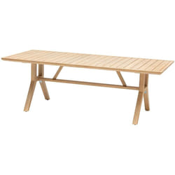 Table de jardin rectangulaire Papouasie 8 places en acacia - Hespéride