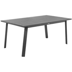 Hesperide - Table de jardin extensible Pavane graphite 10 places en aluminium traité époxy - Hespéride
