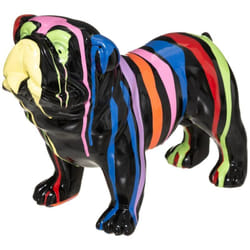 Atmosphera - Statuette chien noir H19cm créateur d'intérieur