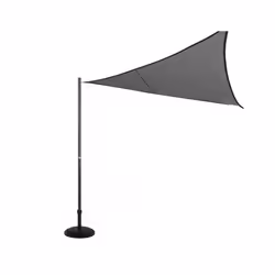 Mât de fixation pour voile d'ombrage Ø 50 mm - 2,55 m - Hespéride