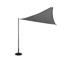 Mât de fixation pour voile d'ombrage Ø 50 mm - 2,55 m - Hespéride
