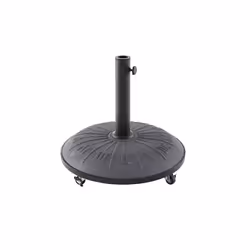 Pied de parasol Cadran - Béton - 25 Kg - Gris