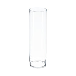Vase cylindre transparent H50 cm