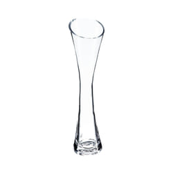 Soliflore en Verre Évasé  Tia  30cm Transparent