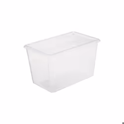 Boîte de Rangement Simply 178L Transparent