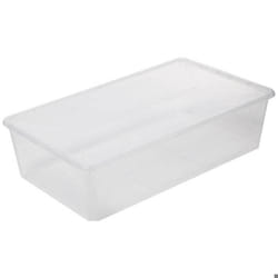 5five - boîte en plastique transparente 43l simply+