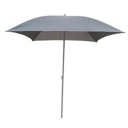Parasol de Plage Carré Helenie 172cm Gris