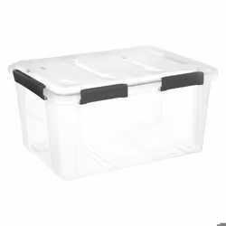 5five - boîte en plastique à clip 75l protect+