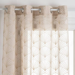 Atmosphera - Voilage Mia beige 140x240cm créateur d'intérieur