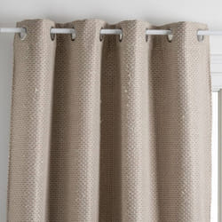 Atmosphera - Rideau occultant Mattone beige 140x260cm créateur d'intérieur