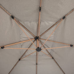 Hesperide - Toile de parasol Soly noisette 4x3m en polyester - Hespéride