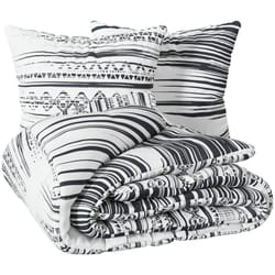 Parure de lit Etnik coton 260x240cm Atmosphera créateur d'intérieur