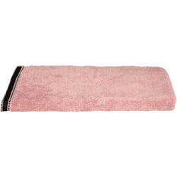 Serviette de toilette Joia coton rose 50x90cm Atmosphera créateur d'intérieur