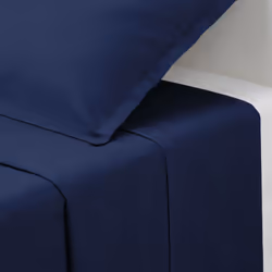 Laissez-vous séduire par le drap plat en coton Atmosphera. Doux et léger Ce drap uni deux personnes existe dans une large gam ...
