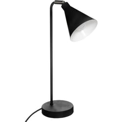Atmosphera - Lampe à poser en métal 'Linn' - Noir - h 45,5 x l 23 x p 13 cm - Livraison gratuite