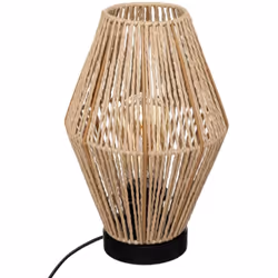 Description générale Découvrez la lampe à poser en cordage de la marque Atmosphera, qui allie style naturel et ambiance chale ...