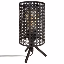 Lampe à Poser Design Katel 28cm Noir
