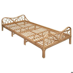 Lit Enfant en Rotin Liberty 90x190cm Naturel