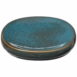Porte Savon Céramique Green Harmony 14cm Vert