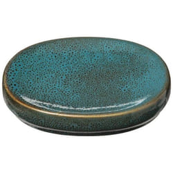 Porte Savon Céramique Green Harmony 14cm Vert