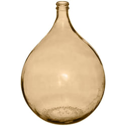 Atmosphera - Vase dame Jeanne en verre recyclé - Rose - d 40 x h 56 cm - Livraison gratuite