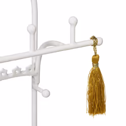 Porte-Bijoux Déco  Idylle Folk  29cm Blanc
