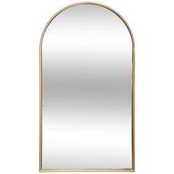 Atmosphera - Miroir Joyce métal doré 60x106cm créateur d'intérieur