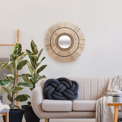 Miroir Seagrass D 60 Laya