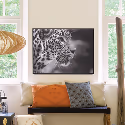 Toile Imprimé Cadeau Léopard 58 x 78