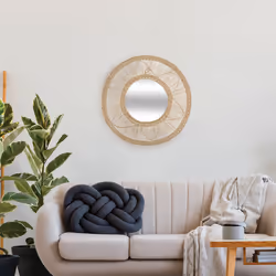 Miroir Seagrass Fleur D 58