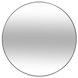 Miroir Métal Fin D 76 Noir Alice