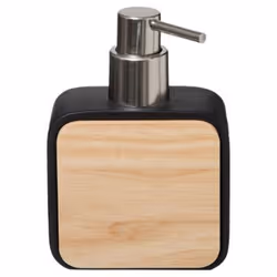 Distributeur de Savon Design Natureo 14cm Noir