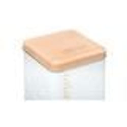 Boîte à Thé en Vrac Scandi 17cm Blanc